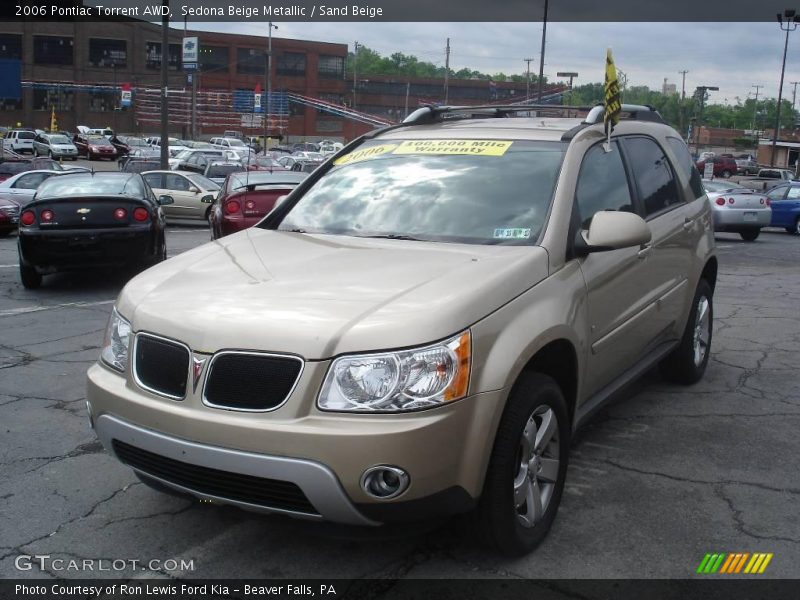 Sedona Beige Metallic / Sand Beige 2006 Pontiac Torrent AWD