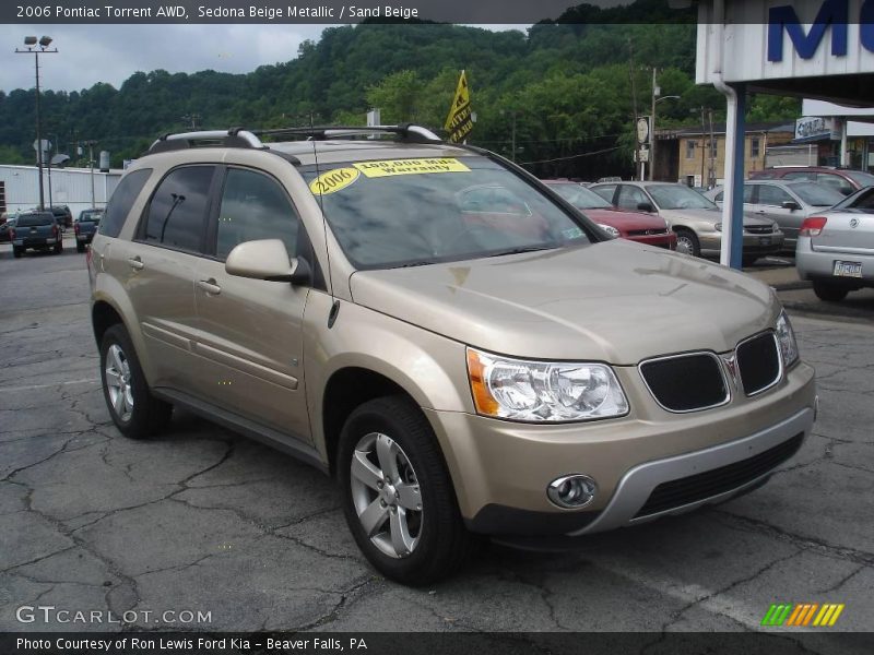 Sedona Beige Metallic / Sand Beige 2006 Pontiac Torrent AWD