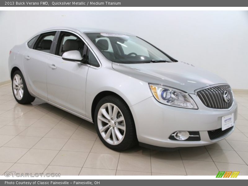 Quicksilver Metallic / Medium Titanium 2013 Buick Verano FWD