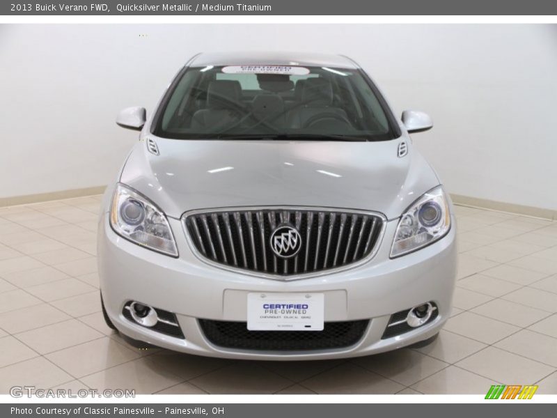 Quicksilver Metallic / Medium Titanium 2013 Buick Verano FWD