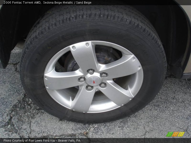 Sedona Beige Metallic / Sand Beige 2006 Pontiac Torrent AWD