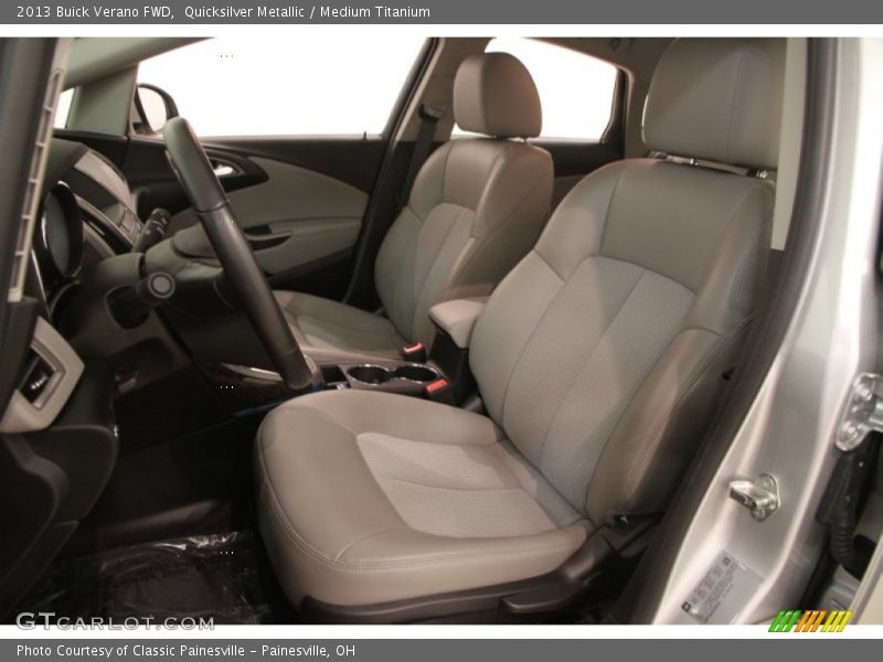 Quicksilver Metallic / Medium Titanium 2013 Buick Verano FWD