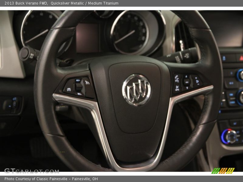 Quicksilver Metallic / Medium Titanium 2013 Buick Verano FWD
