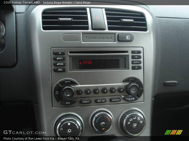 Sedona Beige Metallic / Sand Beige 2006 Pontiac Torrent AWD