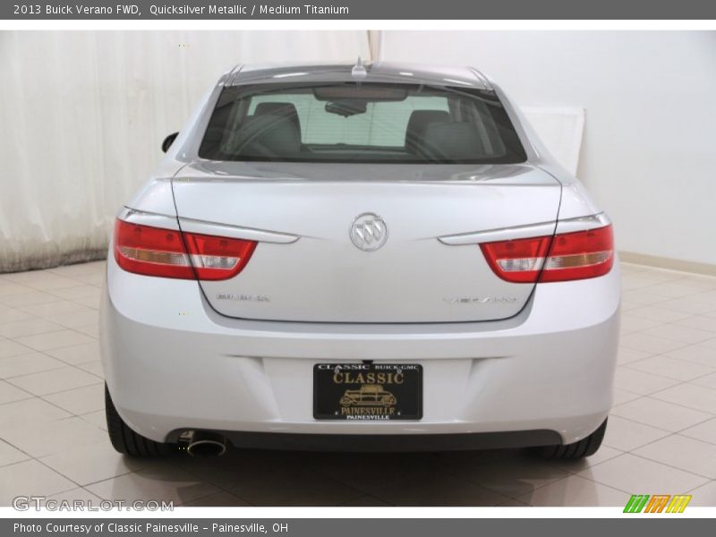 Quicksilver Metallic / Medium Titanium 2013 Buick Verano FWD