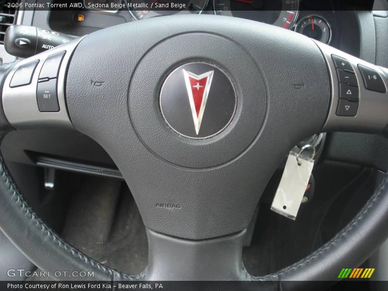 Sedona Beige Metallic / Sand Beige 2006 Pontiac Torrent AWD