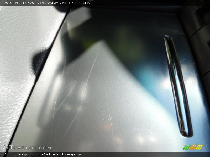 Mercury Silver Metallic / Dark Gray 2010 Lexus LX 570