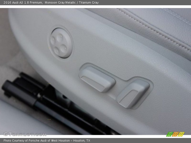 Monsoon Gray Metallic / Titanium Gray 2016 Audi A3 1.8 Premium