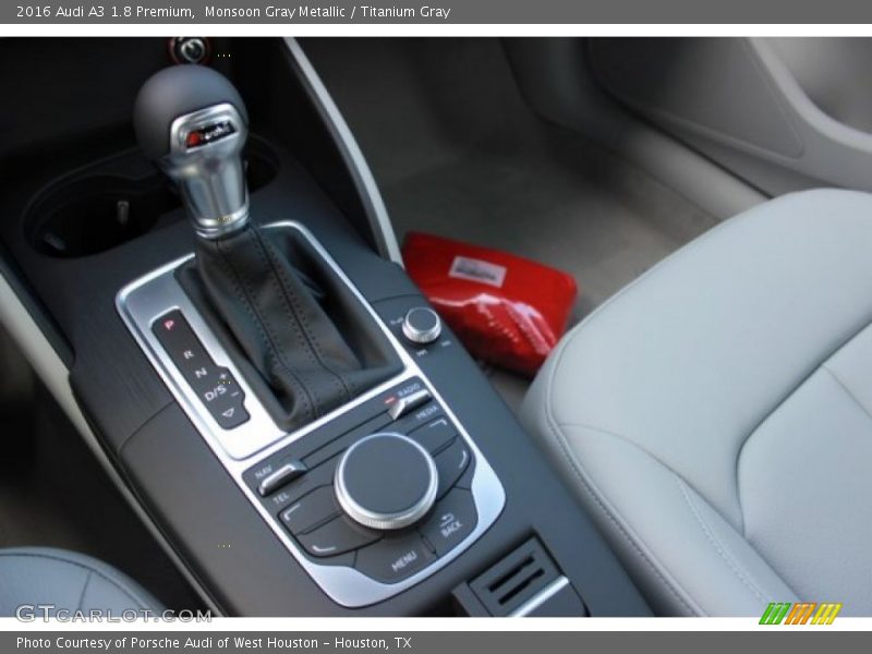 Monsoon Gray Metallic / Titanium Gray 2016 Audi A3 1.8 Premium
