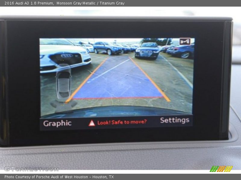 Monsoon Gray Metallic / Titanium Gray 2016 Audi A3 1.8 Premium