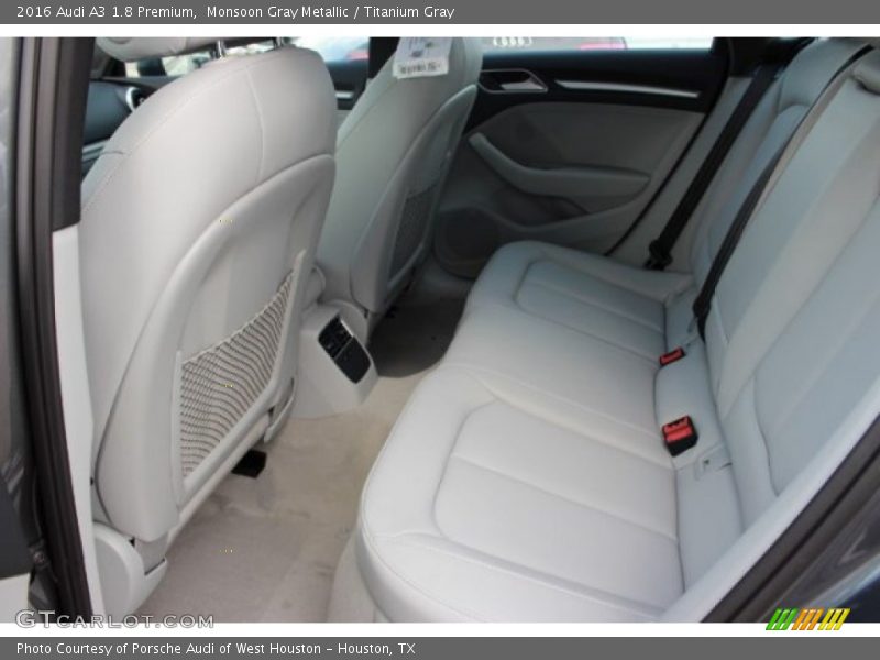 Monsoon Gray Metallic / Titanium Gray 2016 Audi A3 1.8 Premium