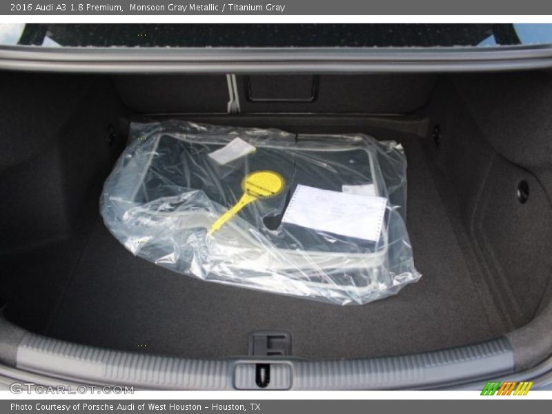 Monsoon Gray Metallic / Titanium Gray 2016 Audi A3 1.8 Premium