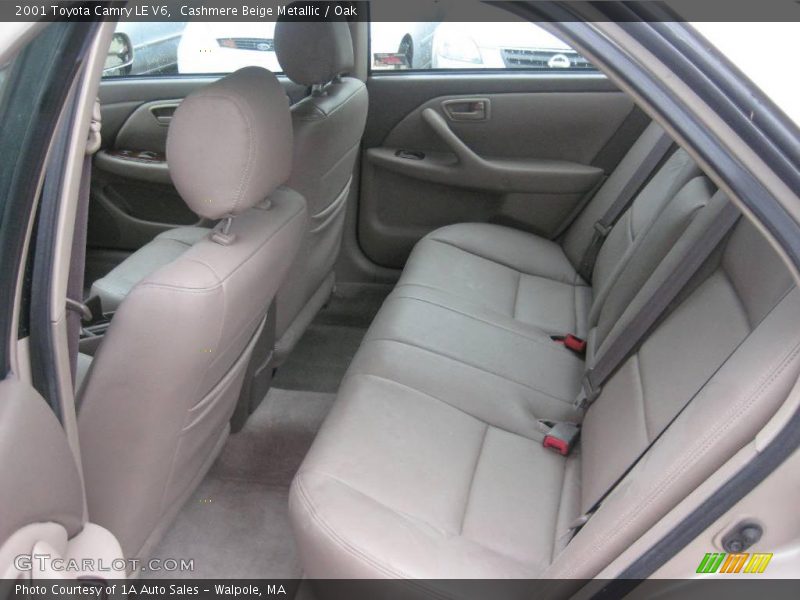 Cashmere Beige Metallic / Oak 2001 Toyota Camry LE V6