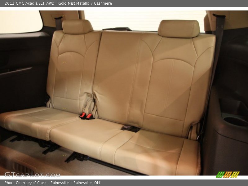 Gold Mist Metallic / Cashmere 2012 GMC Acadia SLT AWD