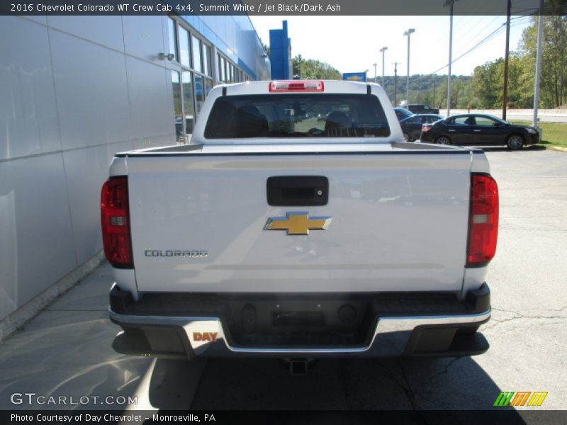 Summit White / Jet Black/Dark Ash 2016 Chevrolet Colorado WT Crew Cab 4x4