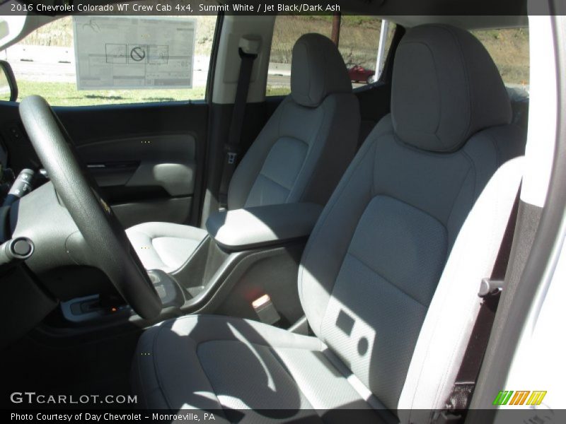Summit White / Jet Black/Dark Ash 2016 Chevrolet Colorado WT Crew Cab 4x4
