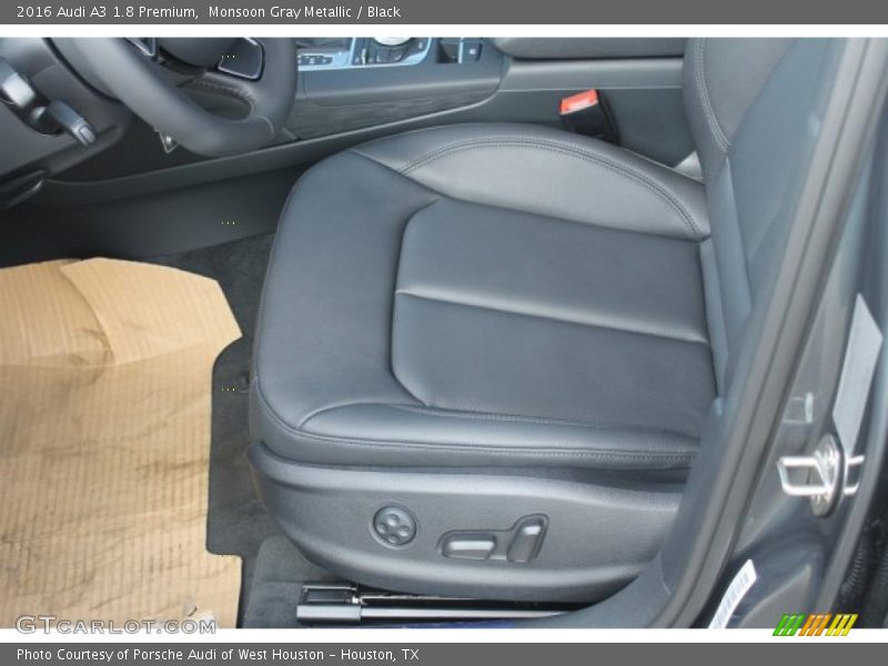 Monsoon Gray Metallic / Black 2016 Audi A3 1.8 Premium