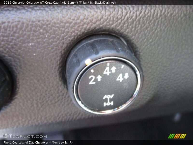 Summit White / Jet Black/Dark Ash 2016 Chevrolet Colorado WT Crew Cab 4x4