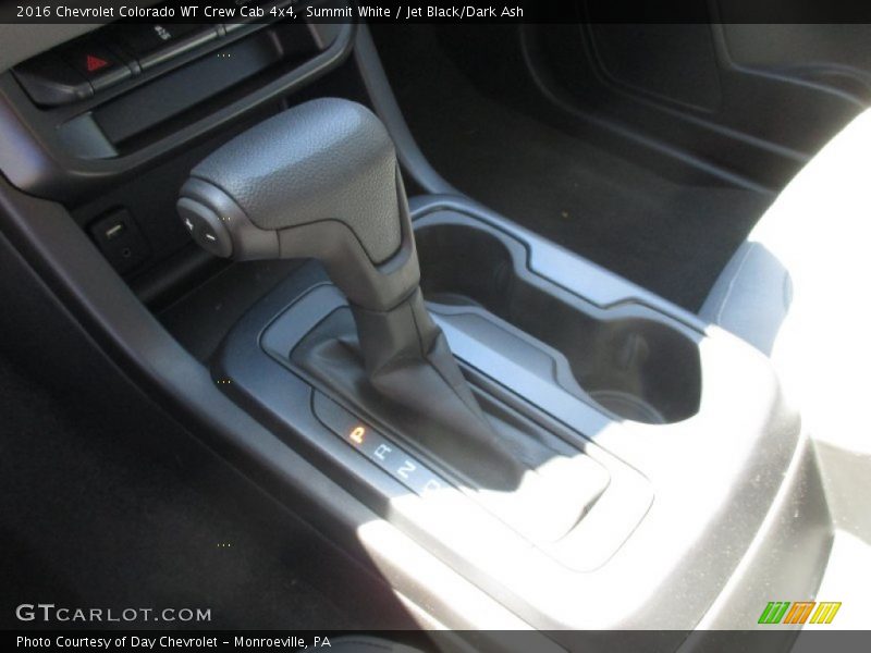 Summit White / Jet Black/Dark Ash 2016 Chevrolet Colorado WT Crew Cab 4x4