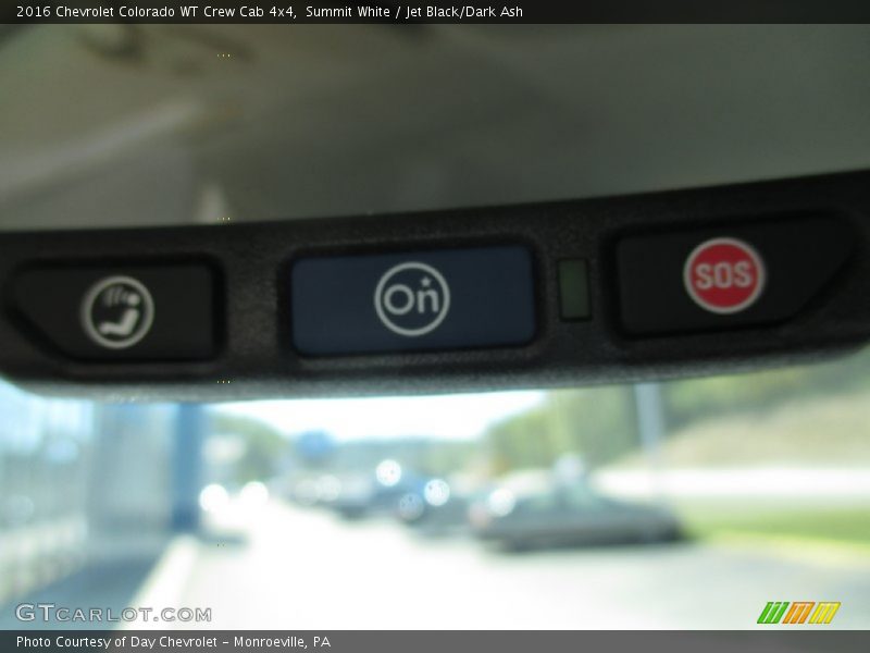 Summit White / Jet Black/Dark Ash 2016 Chevrolet Colorado WT Crew Cab 4x4