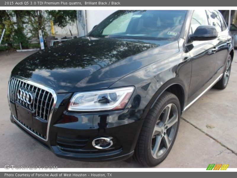 Brilliant Black / Black 2015 Audi Q5 3.0 TDI Premium Plus quattro