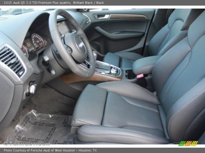 Brilliant Black / Black 2015 Audi Q5 3.0 TDI Premium Plus quattro