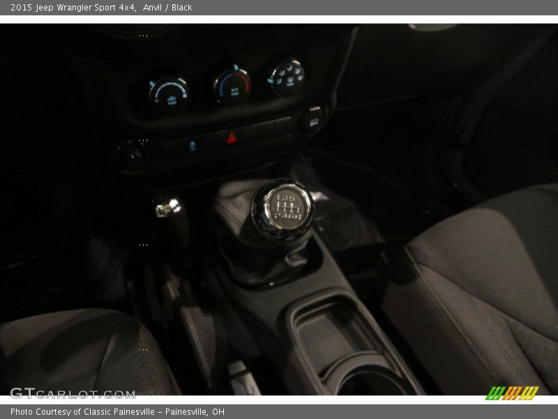Anvil / Black 2015 Jeep Wrangler Sport 4x4