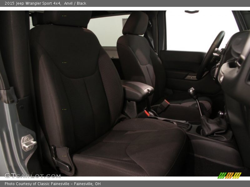 Anvil / Black 2015 Jeep Wrangler Sport 4x4
