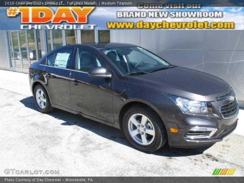 Tungsten Metallic / Medium Titanium 2016 Chevrolet Cruze Limited LT