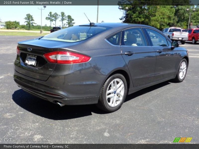 Magnetic Metallic / Dune 2015 Ford Fusion SE