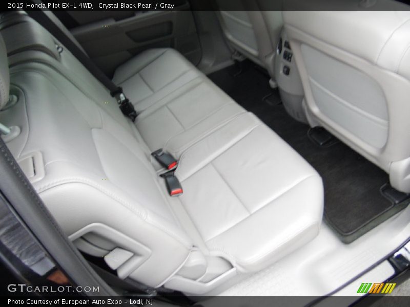 Crystal Black Pearl / Gray 2015 Honda Pilot EX-L 4WD