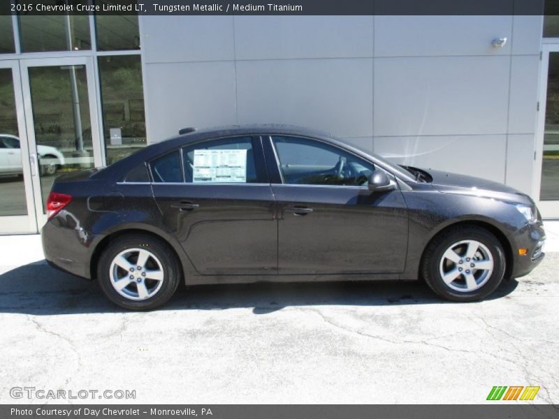 Tungsten Metallic / Medium Titanium 2016 Chevrolet Cruze Limited LT