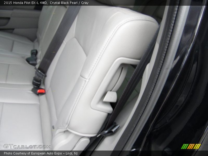 Crystal Black Pearl / Gray 2015 Honda Pilot EX-L 4WD