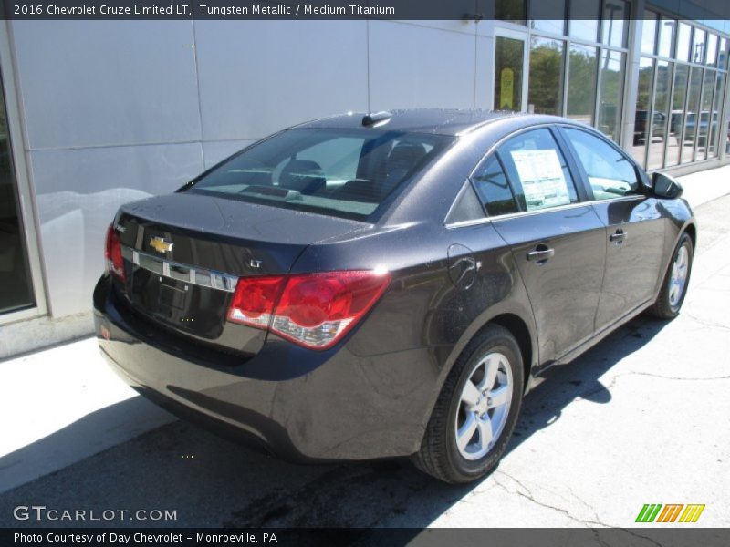 Tungsten Metallic / Medium Titanium 2016 Chevrolet Cruze Limited LT