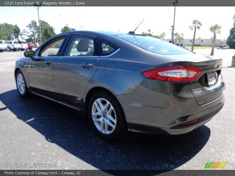 Magnetic Metallic / Dune 2015 Ford Fusion SE