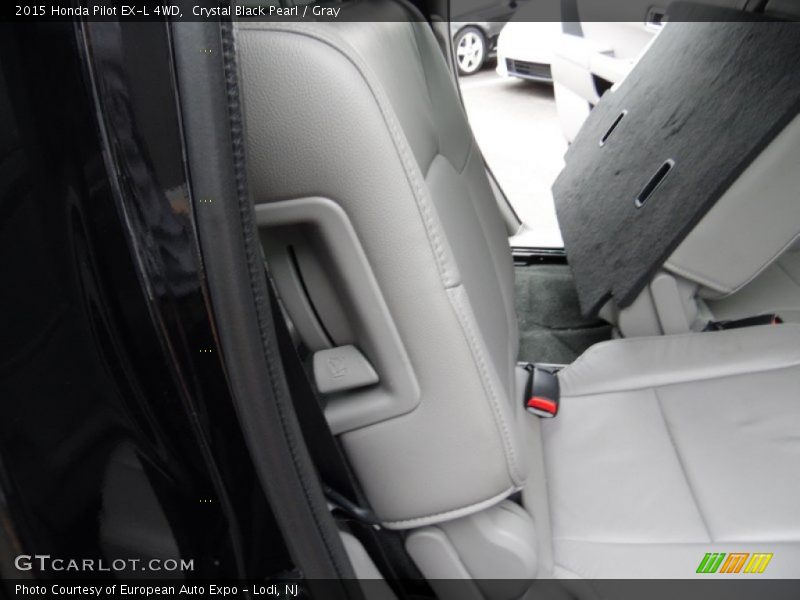 Crystal Black Pearl / Gray 2015 Honda Pilot EX-L 4WD