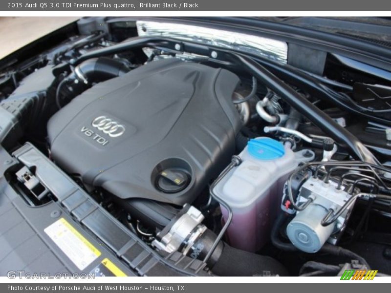 Brilliant Black / Black 2015 Audi Q5 3.0 TDI Premium Plus quattro
