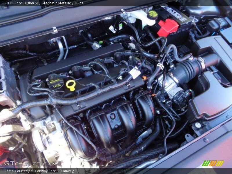 Magnetic Metallic / Dune 2015 Ford Fusion SE