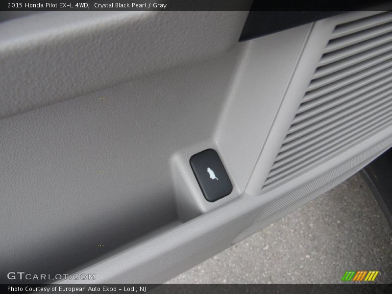 Crystal Black Pearl / Gray 2015 Honda Pilot EX-L 4WD