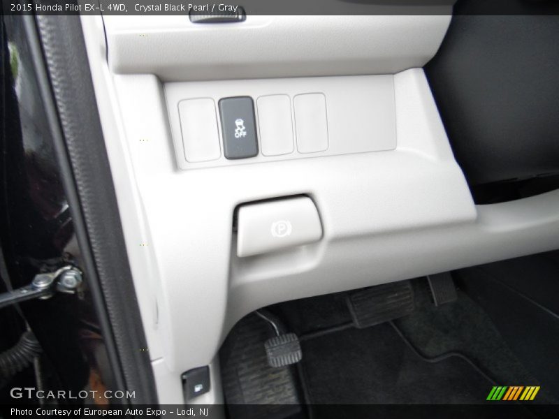 Crystal Black Pearl / Gray 2015 Honda Pilot EX-L 4WD