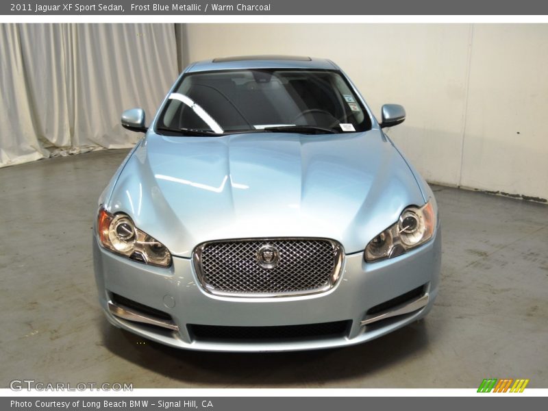 Frost Blue Metallic / Warm Charcoal 2011 Jaguar XF Sport Sedan