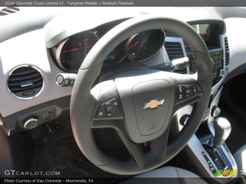 Tungsten Metallic / Medium Titanium 2016 Chevrolet Cruze Limited LT