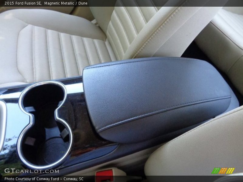 Magnetic Metallic / Dune 2015 Ford Fusion SE