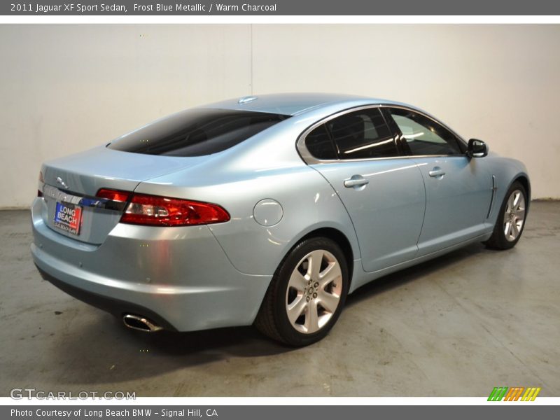 Frost Blue Metallic / Warm Charcoal 2011 Jaguar XF Sport Sedan
