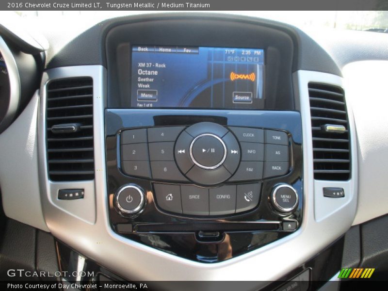 Tungsten Metallic / Medium Titanium 2016 Chevrolet Cruze Limited LT