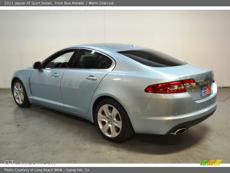 Frost Blue Metallic / Warm Charcoal 2011 Jaguar XF Sport Sedan