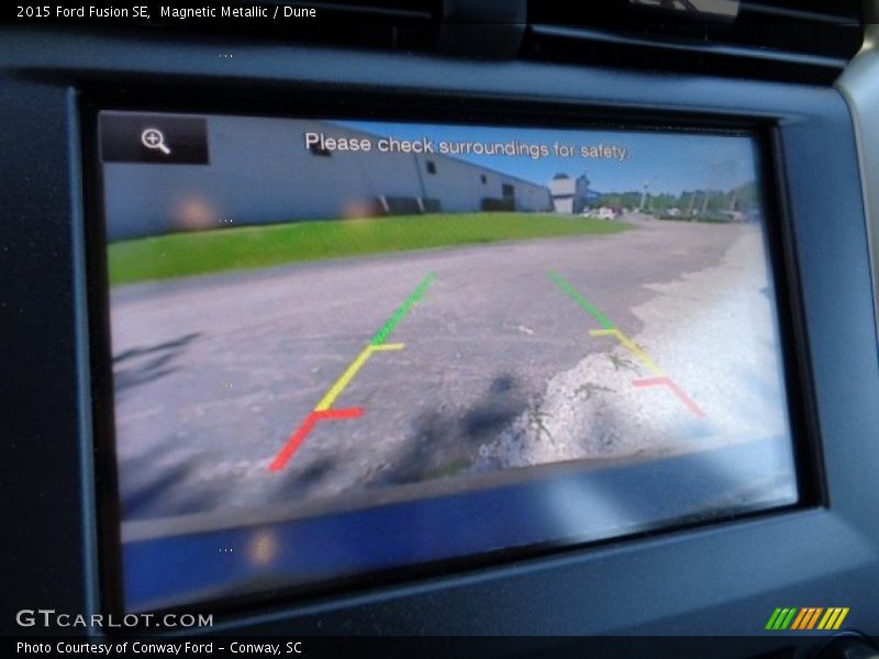 Magnetic Metallic / Dune 2015 Ford Fusion SE