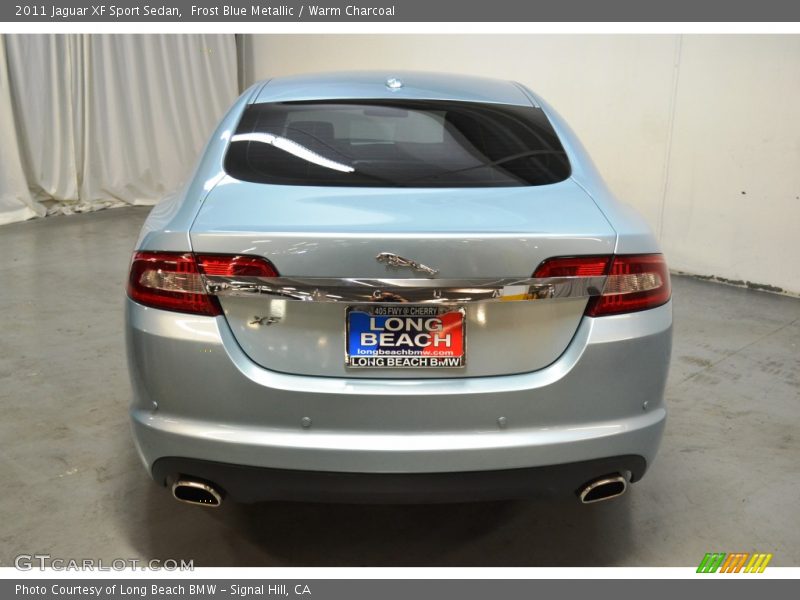 Frost Blue Metallic / Warm Charcoal 2011 Jaguar XF Sport Sedan