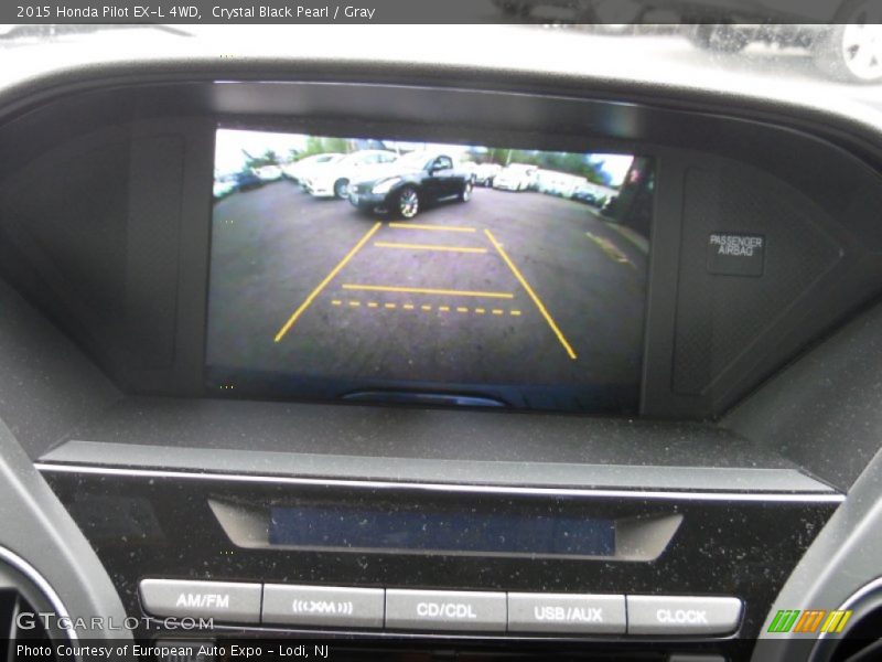 Crystal Black Pearl / Gray 2015 Honda Pilot EX-L 4WD