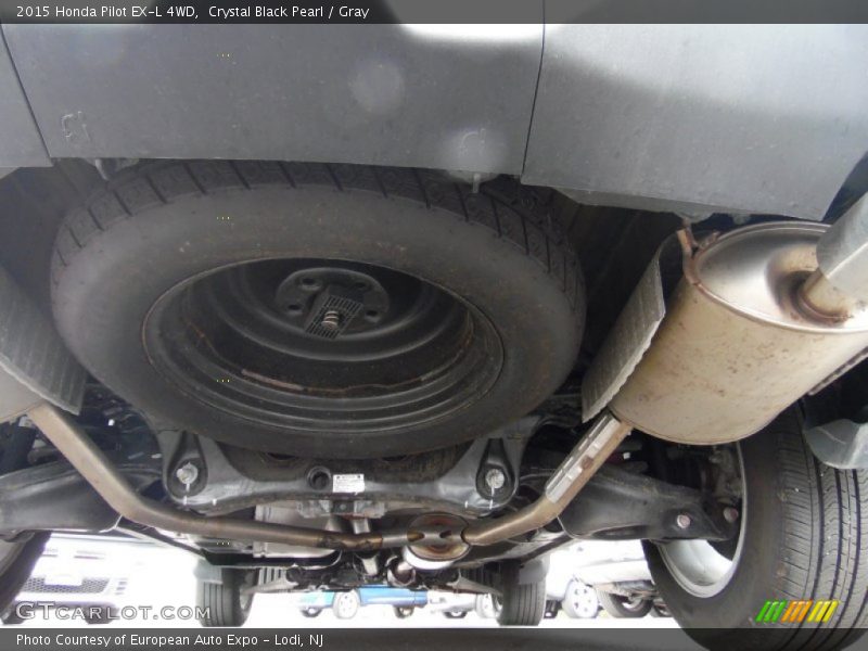 Crystal Black Pearl / Gray 2015 Honda Pilot EX-L 4WD